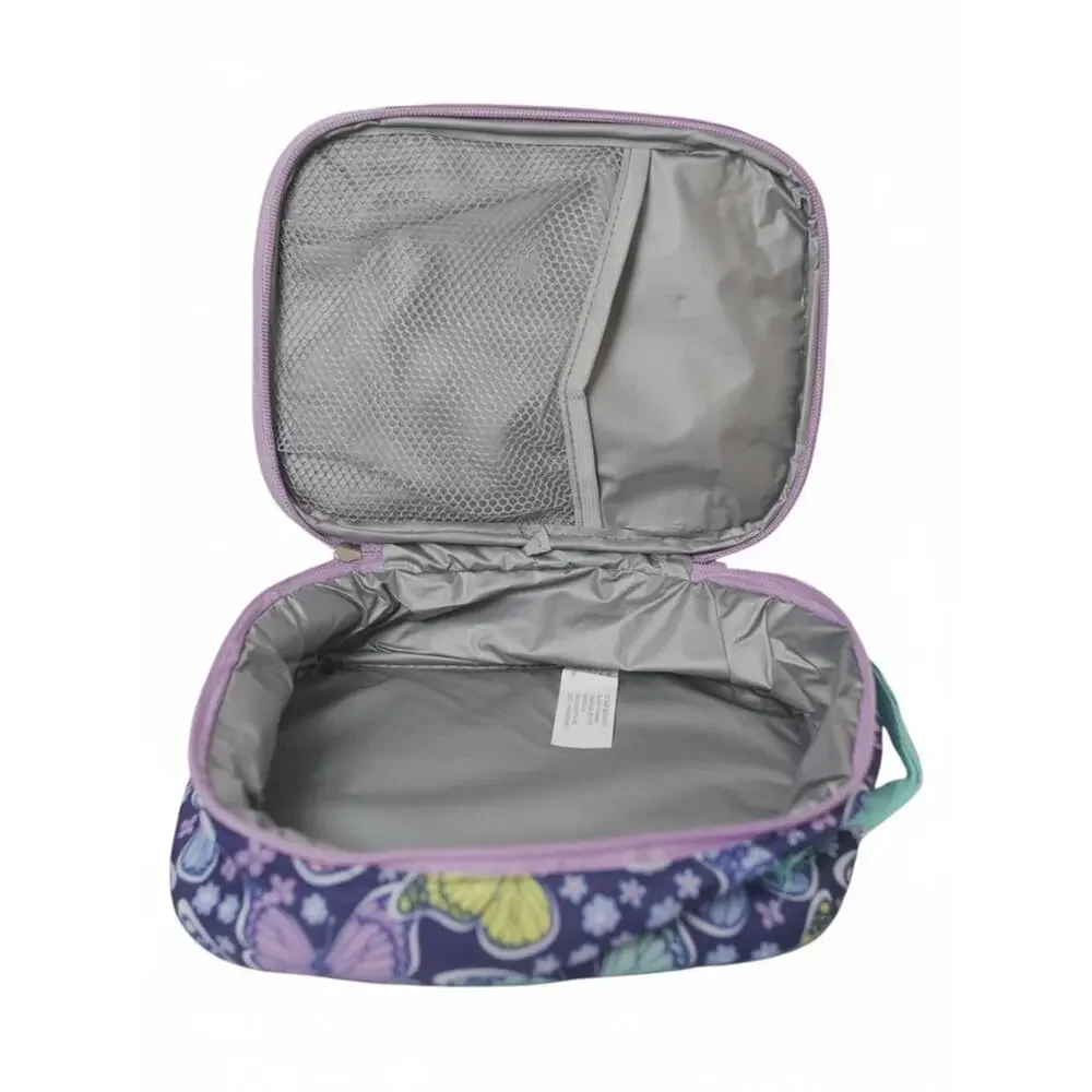 Member’s Mark Butterfly Backpack Lunch Bag Set NWOT Kids Y2K Colorful School